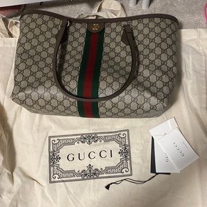 Authentic Ophidia GG medium tote